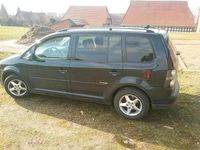 Gebraucht VW Touran Freestyle 140 PS (102 kW) 2009 Schwarz Van / Kleinbus