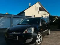 Gebraucht Ford Fiesta 69 PS (50 kW) 2007 Schwarz Kleinwagen
