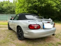 Gebraucht Mazda MX5 110 PS (80 kW) 2003 Silber Cabrio