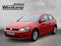 Gebraucht VW Golf VII Trendline 86 PS (63 kW) 2014 Rot Limousine