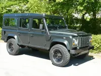 Gebraucht Land Rover Defender S 122 PS (89 kW) 2008 Grün Kombi