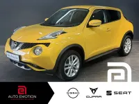Gebraucht Nissan Juke Acenta 110 PS (80 kW) 2014 Gelb SUV
