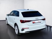 Gebraucht Audi A3 Advanced Plus 110 PS (80 kW) 2023 Gletscherweiß metallic Limousine