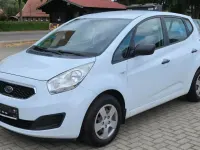 Gebraucht Kia Venga 90 PS (66 kW) 2013 Weiß Kleinwagen