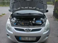Gebraucht Hyundai i20 77 PS (56 kW) 2009 Silber Kleinwagen