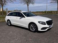 Brugt Mercedes E220 Night 194 HK (142 kW) 2017 Hvid Stationcar