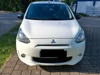 Gebraucht Mitsubishi Space Star 71 PS (52 kW) 2014 Weiß Van / Kleinbus
