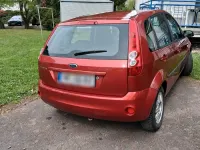 Gebraucht Ford Fiesta Style 80 PS (58 kW) 2008 Rot Kleinwagen