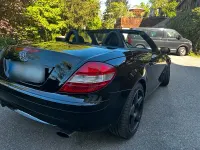 Usata Mercedes SLK200 163 CV (119 kW) 2005 Nero Cabrio