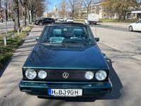 Gebraucht VW Golf Cabriolet 98 PS (72 kW) 1990 Grün Cabrio