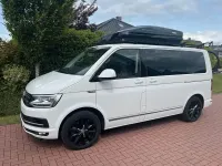 Gebraucht VW Multivan Highline 199 PS (146 kW) 2018 Weiß Van / Kleinbus