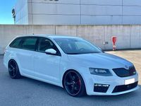Gebraucht Skoda Octavia RS 184 PS (135 kW) 2016 Weiß Kleinwagen