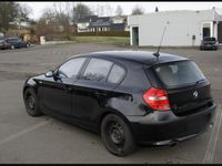 Gebraucht BMW 116 115 PS (84 kW) 2007 Schwarz Kleinwagen