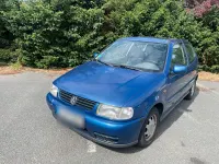 Gebraucht VW Polo 60 PS (44 kW) 1999 Blau Kleinwagen