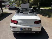 Gebraucht Mercedes C200 184 PS (135 kW) 2019 Weiß Cabrio