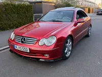 Gebraucht Mercedes CLK320 320 PS (235 kW) 2003 Rot Coupé
