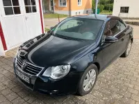 Brugt VW Eos Edition 122 HK (89 kW) 2010 Sort Cabriolet
