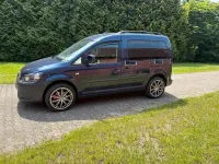 Gebraucht VW Caddy 101 PS (74 kW) 2014 Blau Van / Kleinbus