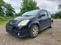 Gebraucht Citroën C2 VTR Sport 68 PS (50 kW) 2007 Lack onyx schwarz/deckende Kleinwagen