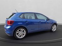 Gebraucht VW Polo Highline 116 PS (85 kW) 2018 Blau Kleinwagen