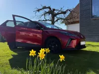 Gebraucht MG MG4 EV Luxury 150 kW (204 PS) 2023 Rot Kleinwagen