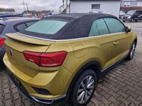 Gebraucht VW T-Roc Cabriolet Style 110 PS (80 kW) 2021 Gelb Cabrio