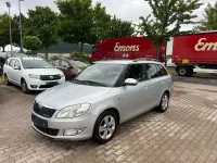 Gebraucht Skoda Fabia GreenLine 75 PS (55 kW) 2014 Silber Kombi