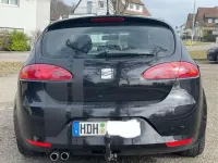 Używany Seat Leon Reference 125 KM (91 kW) 2009 Czarny Hatchback