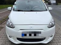 Gebraucht Mitsubishi Space Star Top 80 PS (58 kW) 2014 Weiß Van / Kleinbus