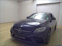 gebraucht Mercedes C200 d AMG-Line Night Navi LED 360° Shz