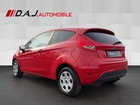 Gebraucht Ford Fiesta Trend 60 PS (44 kW) 2009 Rot Kleinwagen
