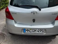 Gebraucht Toyota Yaris 85 PS (62 kW) 2007 Silber Kleinwagen