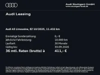 Gebraucht Audi A5 Sport 204 PS (150 kW) 2025 Gletscherweiß metallic Limousine