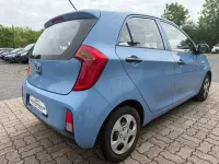 Gebraucht Kia Picanto Attract 69 PS (50 kW) 2015 Blau Kleinwagen