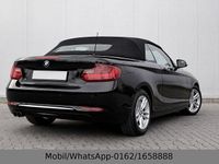 Gebraucht BMW 220 Luxury Line 184 PS (135 kW) 2017 Schwarz Cabrio