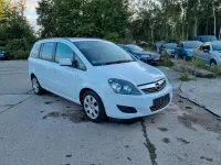 Gebraucht Opel Zafira Family 140 PS (102 kW) 2013 Weiß Van / Kleinbus