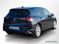 Gebraucht VW Golf VIII Life 116 PS (85 kW) 2023 Deep black perleffekt Limousine