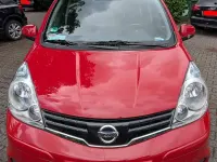 Gebraucht Nissan Note Acenta 88 PS (64 kW) 2009 Rot Kleinwagen