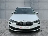Gebraucht Skoda Karoq Style 150 PS (110 kW) 2021 Moonweiss metallic SUV