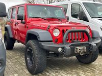 Gebraucht Jeep Wrangler Unlimited Rubicon 200 PS (147 kW) 2012 Rot SUV