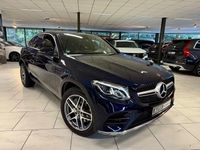 Gebraucht Mercedes GLC250 AMG line 211 PS (155 kW) 2019 Cavansitblau Coupé