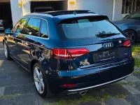 Second-hand Audi A3 S-Line 110 CP (80 kW) 2017 Albastru Berlinǎ