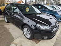 Gebraucht VW Golf VI Style 140 PS (102 kW) 2011 Schwarz Kleinwagen
