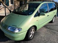 Gebraucht VW Sharan 110 PS (80 kW) 1998 Grün Van / Kleinbus
