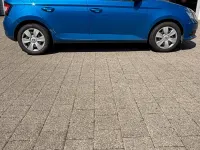 Gebraucht Skoda Fabia 95 PS (69 kW) 2017 Blau Kleinwagen