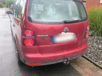 Gebraucht VW Touran 105 PS (77 kW) 2007 Rot Van / Kleinbus