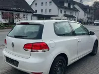 Usata VW Golf VI Trendline 80 CV (58 kW) 2009 Bianco Utilitaria