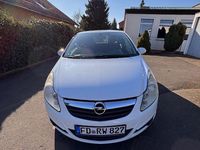 Gebraucht Opel Corsa Edition 80 PS (58 kW) 2009 Weiß Kleinwagen