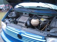 Second-hand VW T4 102 CP (75 kW) 1990 Albastru Van