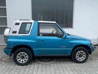 Gebraucht Suzuki Vitara 80 PS (58 kW) 1993 Blau Cabrio